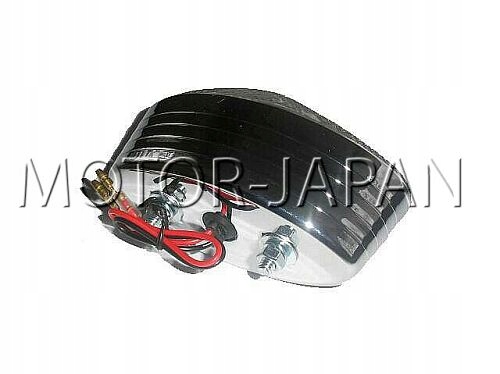 MOTOJAPAN PHARE ARRIÈRE CHROMÉE CHÂSSIS CALOTTE