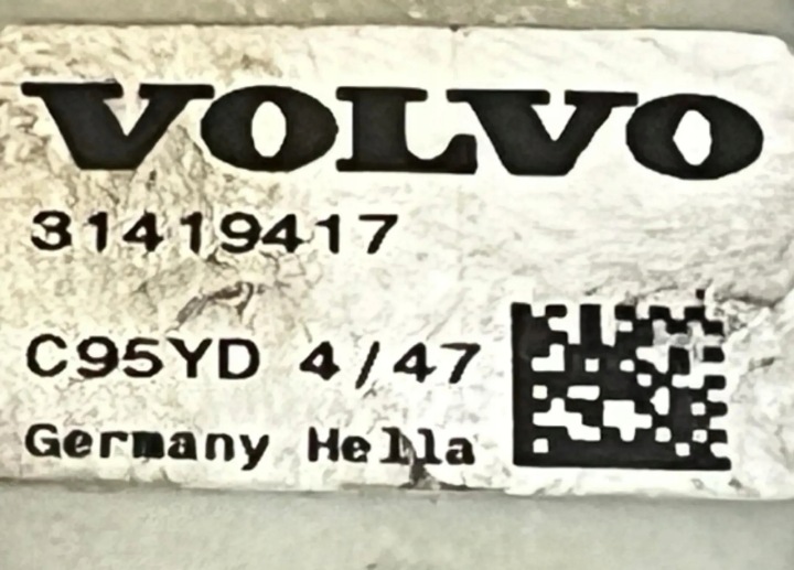 SERRE-CÂBLE NÉGATIVE VOLVO V40 ESTATE (VW) 31419417 1.6L DIESEL 2013