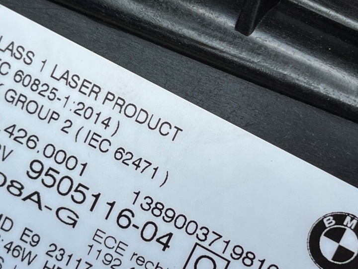 BMW M4 G82 M3 G80 G81 NEUF PHARE LASER PARE-CHOCS NOIR SHADOW BMW 4 G22 G26