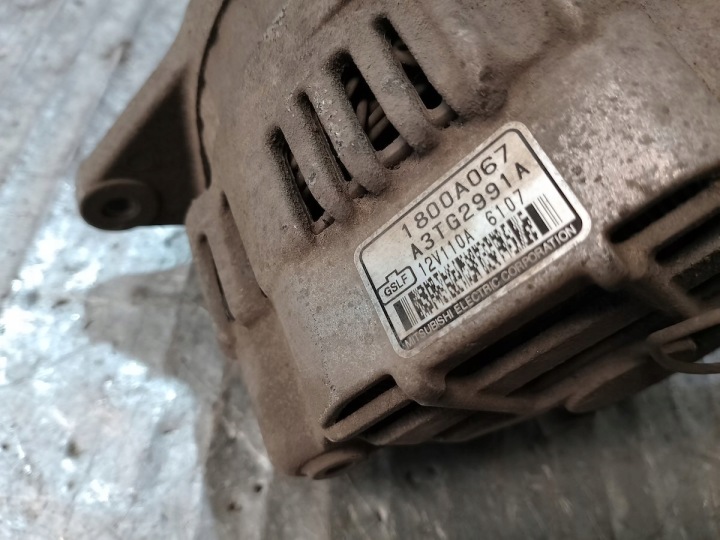 ALTERNATEUR MITSUBISHI OUTLANDER I 1800A067 A3TG2991A 2.0 16V