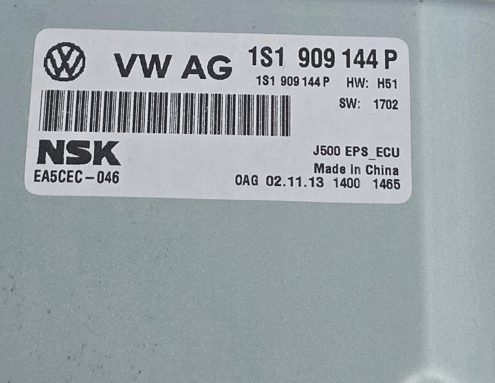COLONNE DIRECTION VW UP! SEAT MII 1S1423525H NEUF ORIGINAL OEM