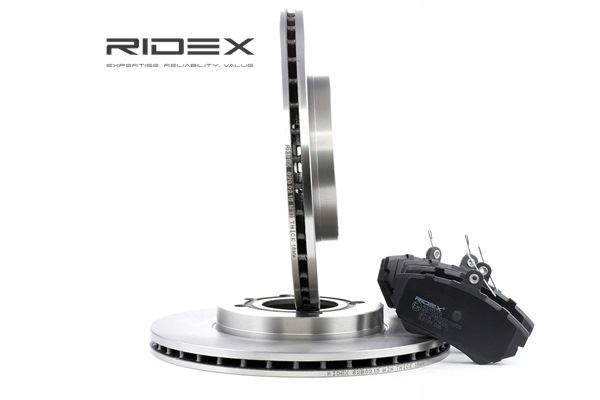 RIDEX KIT VERS FREINS FREINS DISQUE AVANT VERS VW POLO (9N) POLO (6N2)