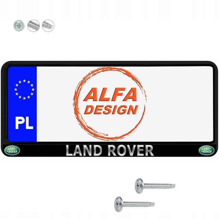 CUADRO PARA TABLICE REJESTRACYJNA PEQUEÑO LAND ROVER 1 PIEZAS EE.UU. JDM 