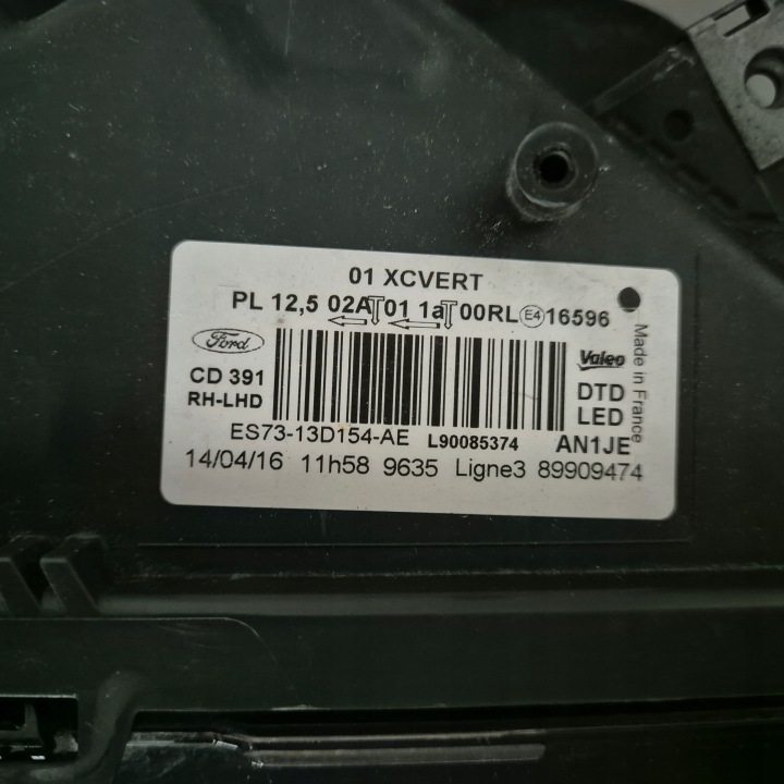 PHARE DROITE AVANT FORD MONDEO MK5 COMPLET LED