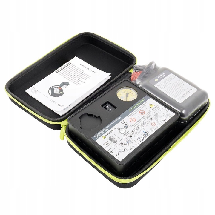 KIT RÉPARATION VERS PNEUS COMPRESSEUR MASTIC D'ÉTANCHÉITÉ 450 ML 12V