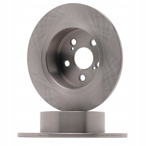 2 CV RIDEX 82B0327 DISQUE DE FREIN ARRIÈRE VERS TOYOTA AVENSIS UNIVERSEL (T22) 271MM