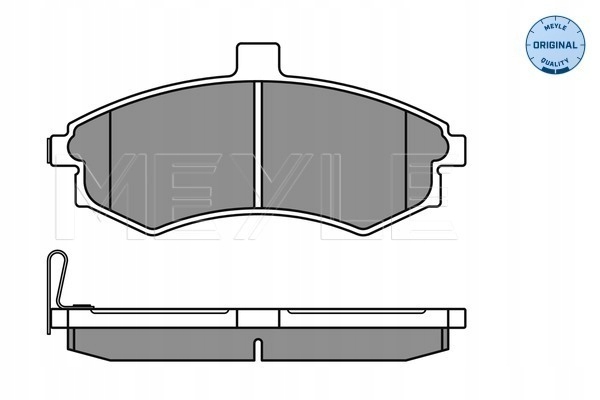 MEYLE 025 240 3117/W JUEGO ZAPATAS DE FRENADO 