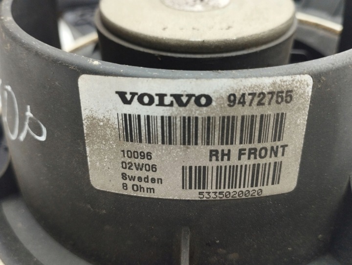 VOLVO S60 2002 KIT AUDIO 9472755
