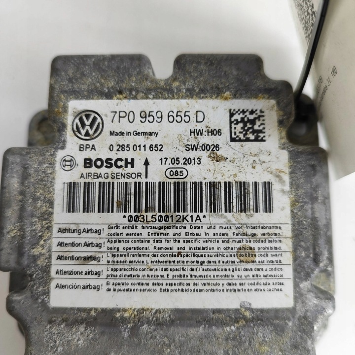 VOLKSWAGEN TOUAREG II 2014 CONTRÔLEUR MODULE AIRBAG