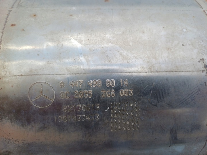 MERCEDES VITO FILTRE PARTICULES DURES