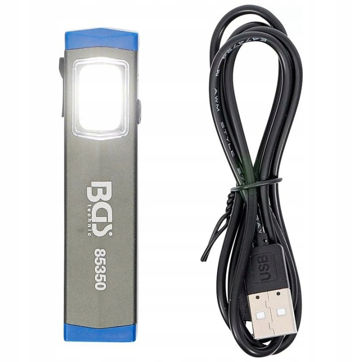 ALUMINIUM MINI PHARE MANUELLE COB-LED, BGS 85350