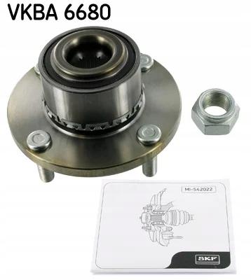 SKF VKBA6680 COJINETE RUEDAS JUEGO JUEGO MITSUBISHI COLT 