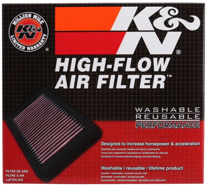 FILTRE AIR MOTO. TRIUMPH SPEED TRIPLE/ SPRINT ST/ 05-09 K&N FILTERS TB