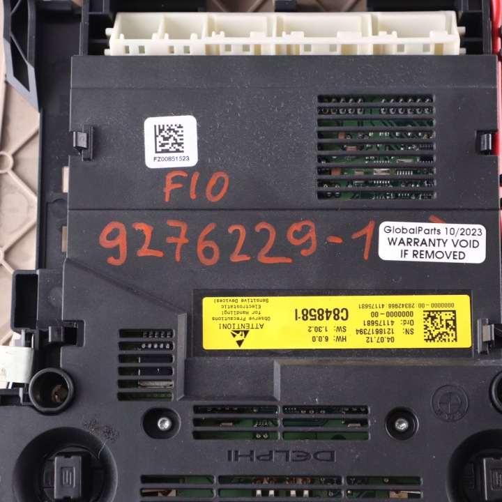 BMW F10 F11 AMPOULE PLAFONNIERS ÉCLAIRAGE CABINES AVANT SANS 9276229