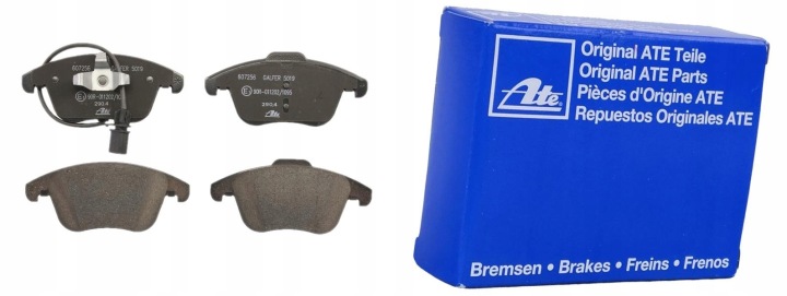 PLAQUETTES FREIN VW DROIT A4/A5 07- DISQUE 314MM ATE 13.0460-7256.2