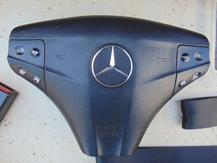 CONSOLE COURROIES KIT AIR BAG MERCEDES C CLASSE W203 COUPÉ EUROPE