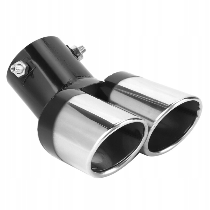 TUYAUX ÉCHAPPEMENT QUEUE GARDLA DOUBLE EMBOUT ÉCHAPPEMENT 63MM VERS 5,3-3,8CM SRED