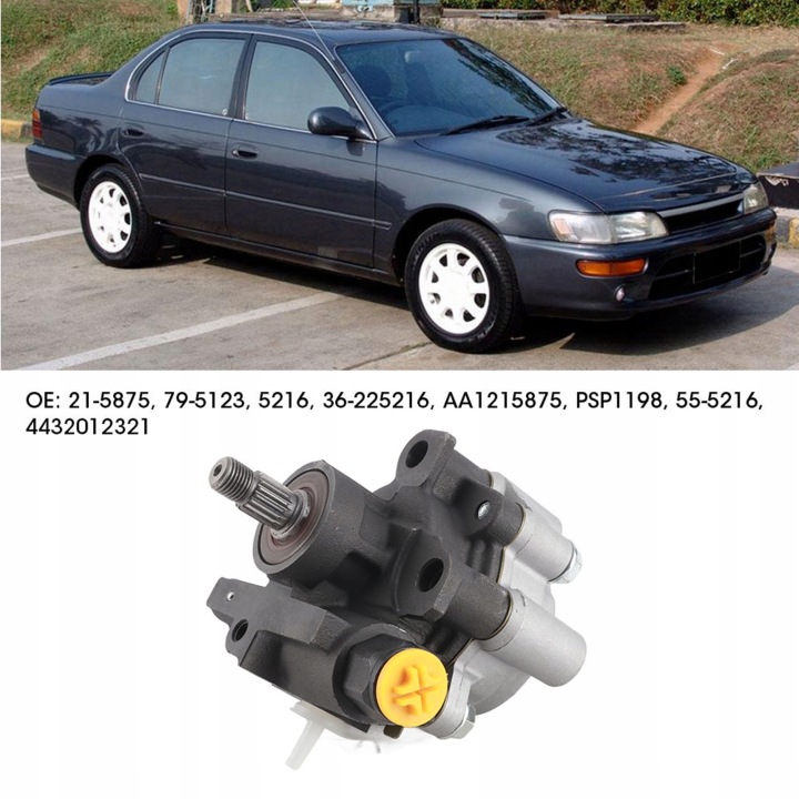 POMPE AMPLIFICATEUR CAOUTCHOUC 21-5875 DROITE VERS GEO PRIZM 1993-1997 1,6