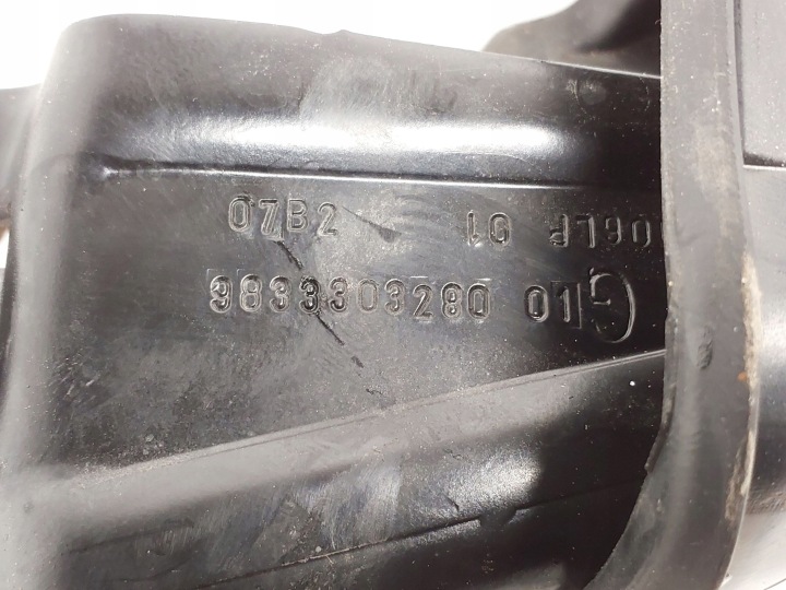 CHÂSSIS SUPÉRIEUR PORTE COULISSANTE GAUCHE CÔTÉ TOYOTA PROACE CITY 9833303280