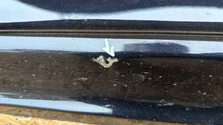 MOULURE PORTES AVANT AVANT CÔTÉ GAUCHE AUDI Q7 4M 4M0853959