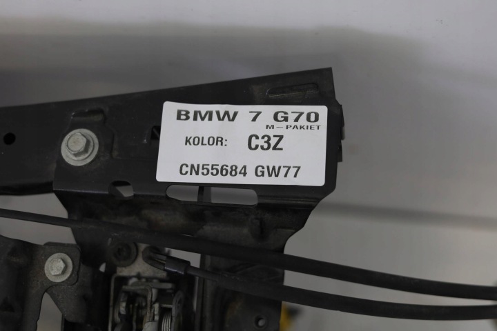 RENFORCEMENT PANNEAU AVANT POUTRE RADAR BMW G70 745E 350KW MODULE