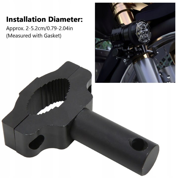 2SETS LED LIGHT BASE SUPPORT CNC ALUMINIUM ALUMINIUM UNIVERSAL CLAMP XI