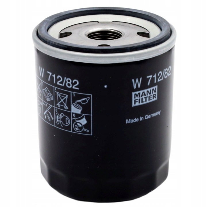 MANN-FILTER FILTRE HUILES DANS 712/82