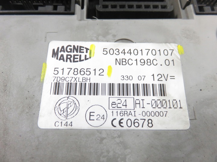 FUSIBLE FIAT BRAVO II (198_) 1.9 D MULTIJET 192 A8.000 503440170107 51786512