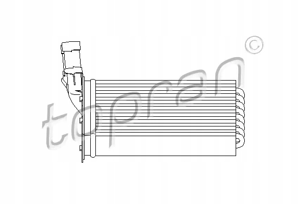 CHAUFFAGE (234X157X42) CITROEN BERLINGO XANTIA X