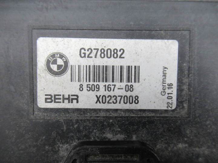 BMW F10 F11 ENSEMBLE RADIATEURS 3.0D AUTOMATE 8509167 7594610