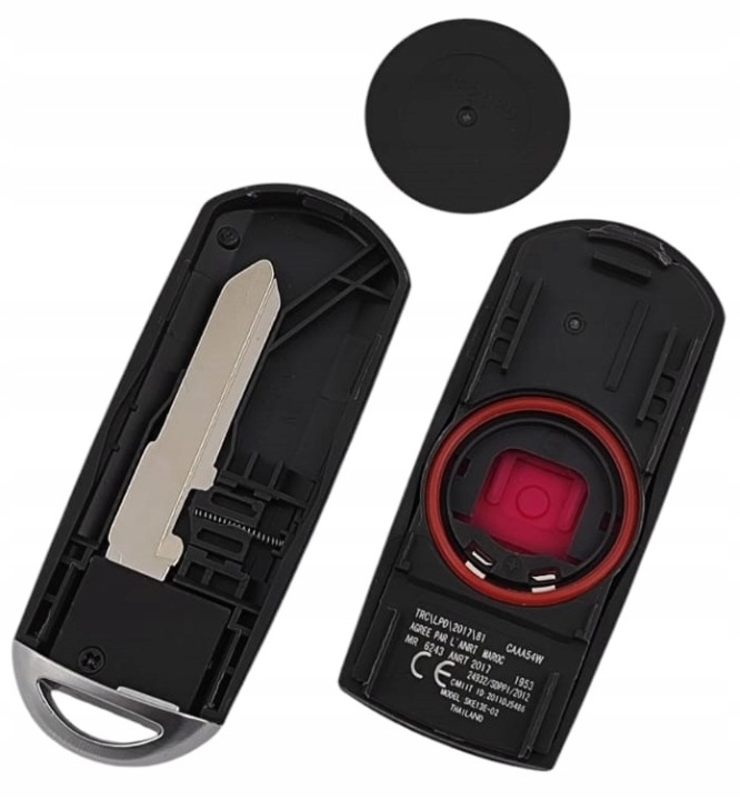 CHÂSSIS TÉLÉCOMMANDE CLÉ MAZDA 3 BOUTONS HOLD MAZ24R 3 5 6 CX-5 CX-7 CLAPET