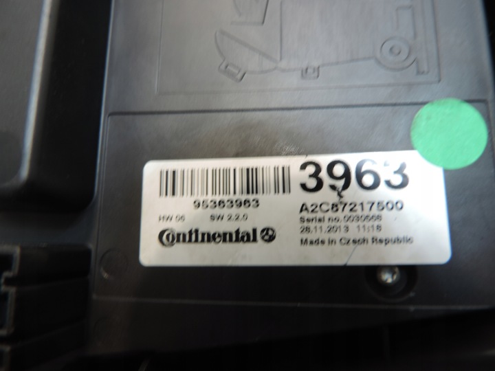 RADIO MONITEUR OPEL MOKKA 95387525 PANNEAU 13429880 95363963