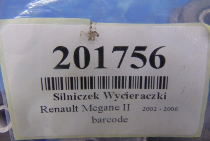 RENAULT MEGANE II 1.5DCI PETIT MOTEUR ESSUIE-GLACES 0390201577