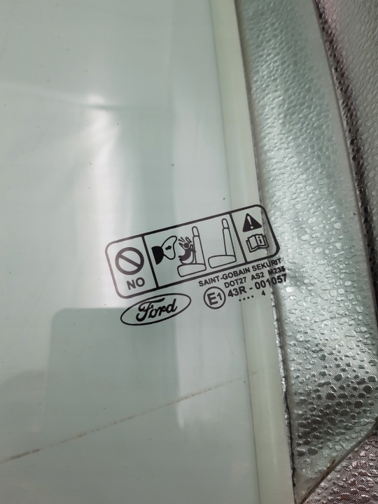 GLACE LATÉRALE GAUCHE AVANT AVANT FORD C-MAX 03-10 43R-001057