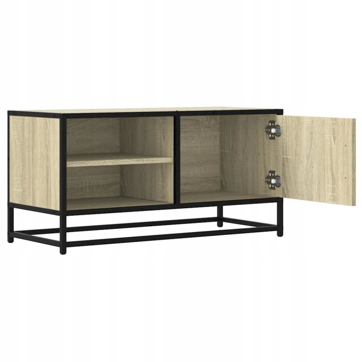 CASIER SOUS TELEWIZOR, DAB SONOMA, 80X34,5X40 CM