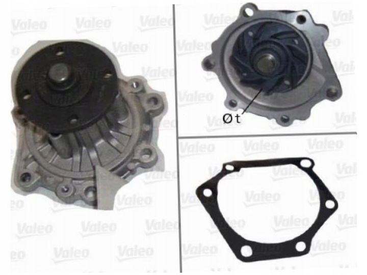 POMPE EAUX VW TARO 2.4 photo 2 - milautoparts-fr.ukrlive.com