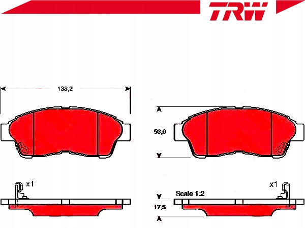 PADS BRAKE TOYOTA FRONT CELICA RAV 4 1,8-2,0 photo 3 - milautoparts-fr.ukrlive.com