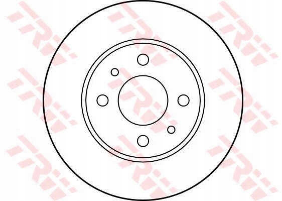 DISCOS ZAPATAS PARTE DELANTERA TRW ALFA 145 