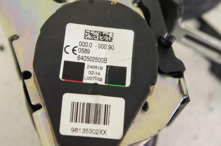 UJ024 PEUGEOT 508 II GT-LINE CEINTURE DE SÉCURITÉ DROIT ARRIÈRE 98135302XX