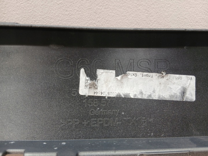 BMW 5 V G60 G61 MODULE 2023- PARE-CHOCS AVANT AVANT 51118084653