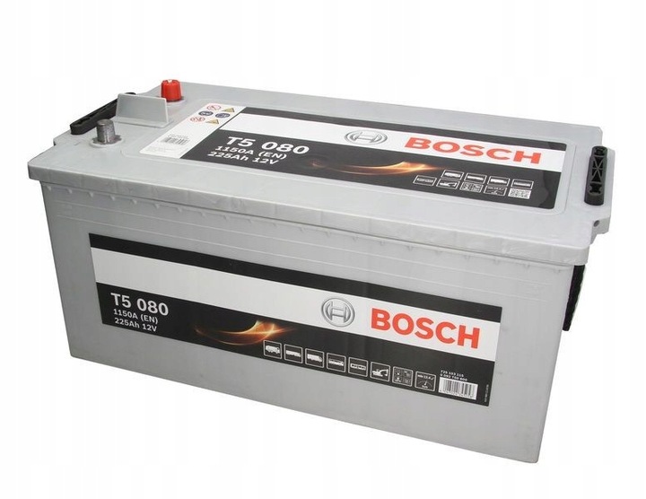 BATERÍA BOSCH T5 080 SHD (225AH/1150A, L+, B00) 