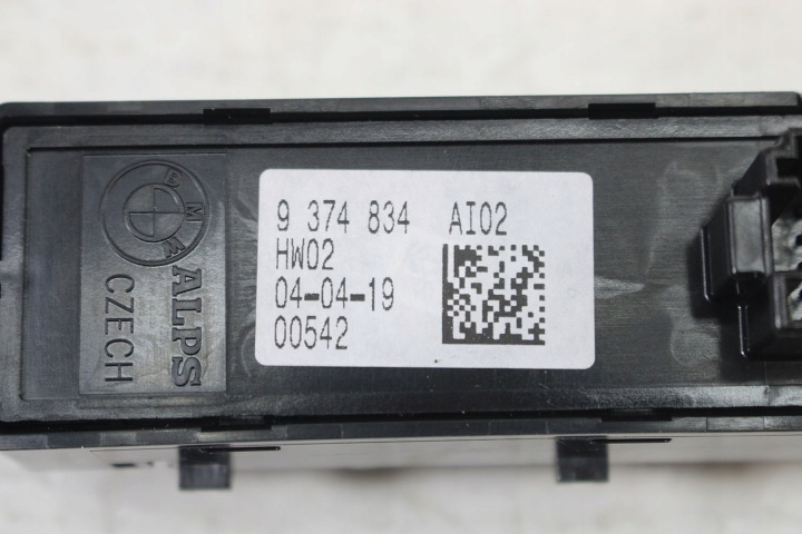 BMW X1 F48 BOUTON 9374834 COMMUTATEUR 2 PIÈCES F39 61 31 9374834 61319374834 PA