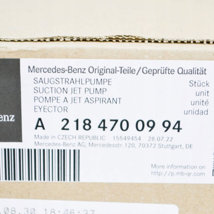 MERCEDES ESSENCE C W204 RÉSERVOIR CARBURANTS GAUCHE POMPE ASPIRATION A2184700994