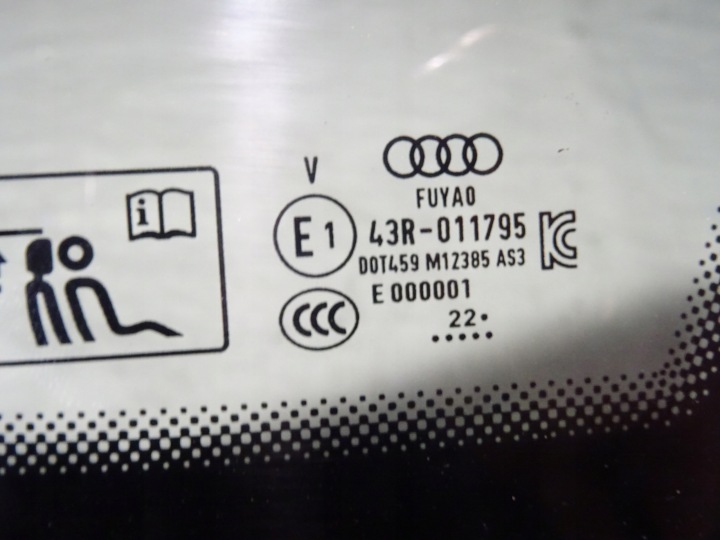 VITRE CARROSSERIE ARRIÈRE ARRIÈRE DROITE AUDI RS7 II 2 C8 4K8 22 ANNÉE 4K8845298K