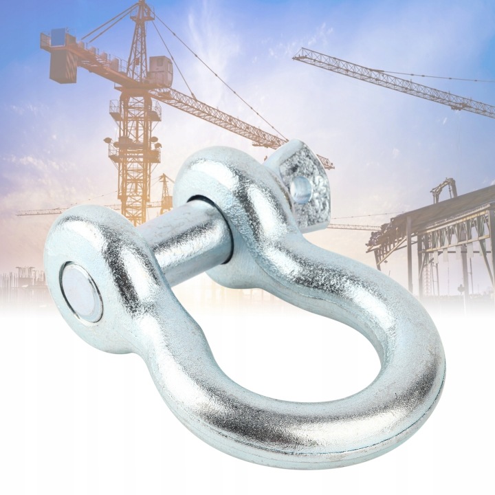 G209 MARINE D RING BOW SHACKLE ACIER STOPOWA HEAVY DUTY 6.5T 1PC