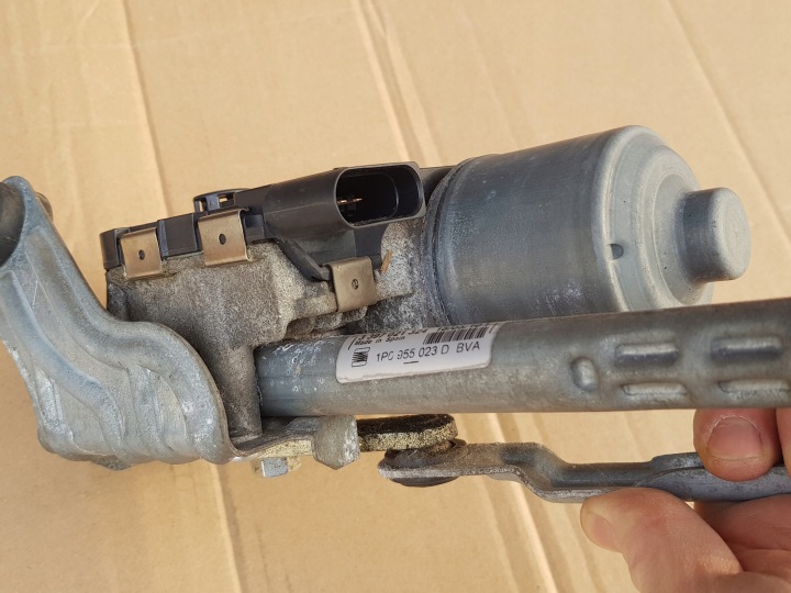 MÉCANISME MOTEUR ESSUIE-GLACES GAUCHE AVANT SEAT LEON II 2 VÉRIFIÉ