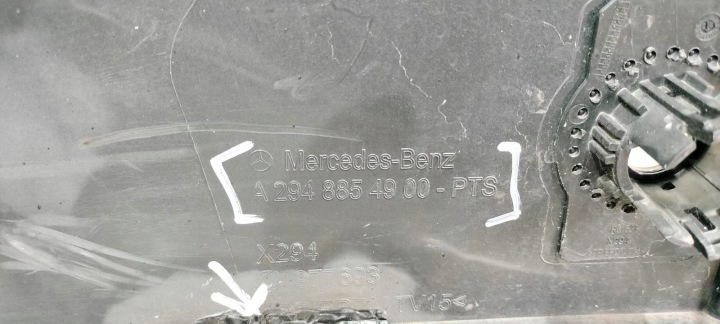 MERCEDES EQE X294 294 AMG PARE-CHOCS ARRIÈRE ARRIÈRE A2948854900 CHROME A294