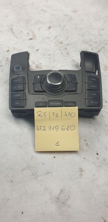 PANNEAU BOUTON MMI 4F2919610 AUDI A6 C6 04-11 UK