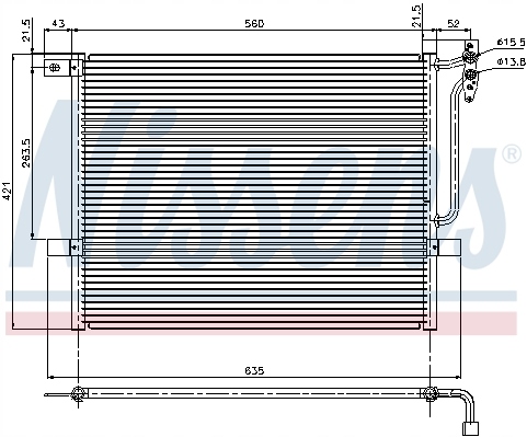NISSENS 94431 DÉSHYDRATEUR CLIMATISATION