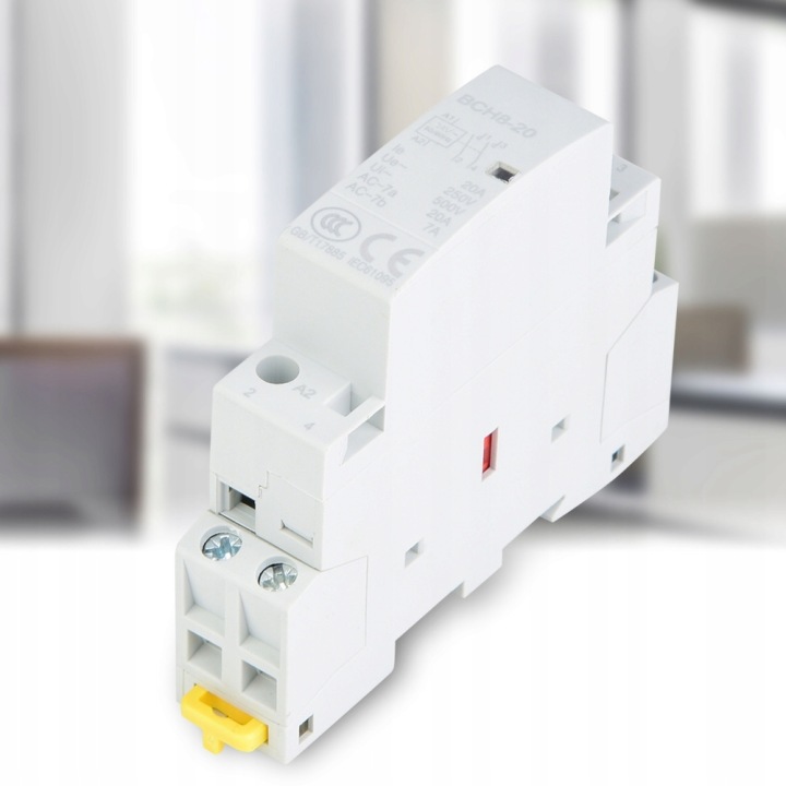 2P 20A 2NO 24V 220V/230V 50/60HZ DOMOWY CONTACTEUR